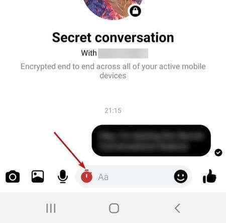 Facebookメッセンジャーで自己破壊メッセージを送信する方法