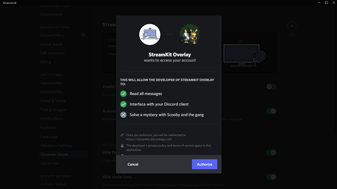 O que é o modo Discord Streamer e como configurá-lo