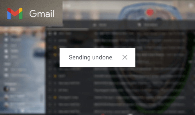 Gmail에서 이메일 보내기를 취소하는 방법