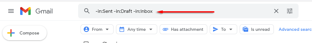 Come funziona l'archivio in Gmail