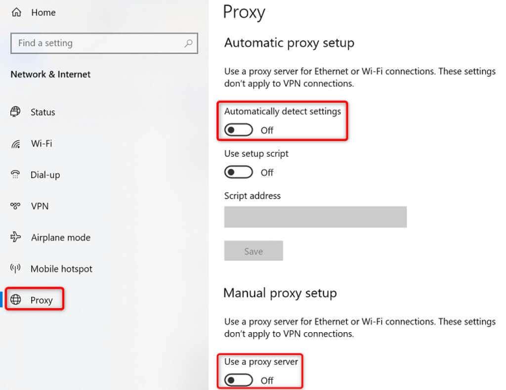 Cara Betulkan "err_tunnel_connection_failed" dalam Google Chrome