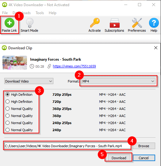 Come scaricare video Vimeo per la visualizzazione offline