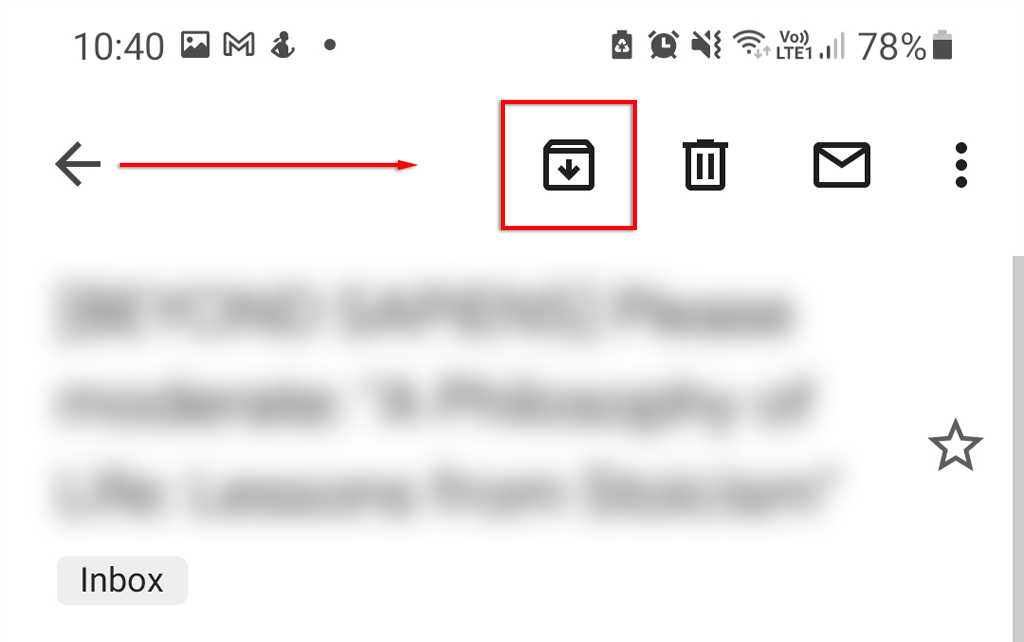 Cum funcționează Arhivarea în Gmail