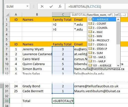 Cara Menapis Data dalam Excel