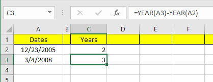 Comment soustraire des dates dans Excel