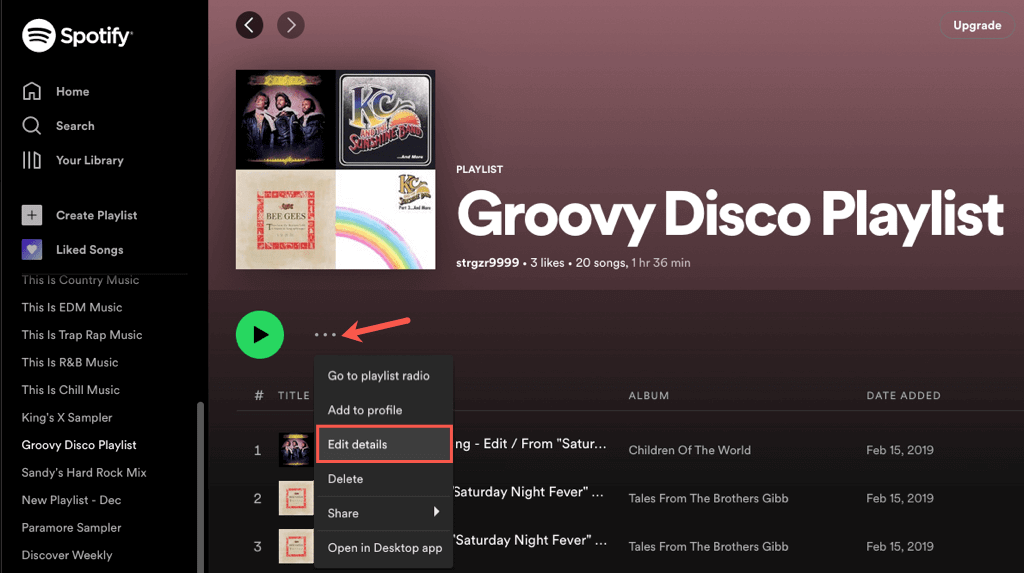 วิธีปรับแต่งรูปภาพหน้าปกเพลย์ลิสต์ Spotify