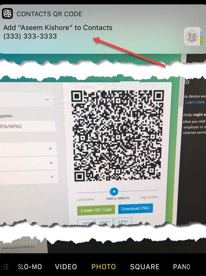 Cómo compartir credenciales WiFi e información de contacto usando códigos QR