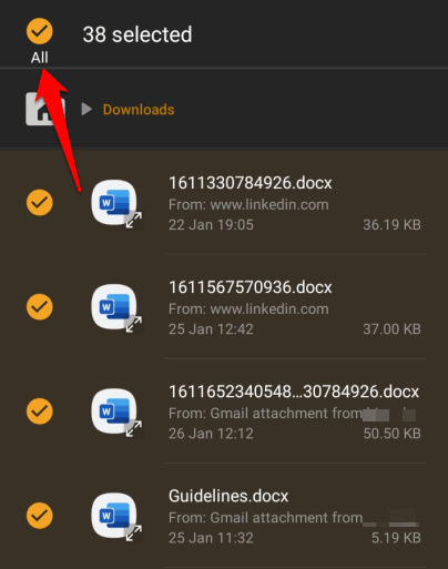 So löschen Sie Downloads auf Android