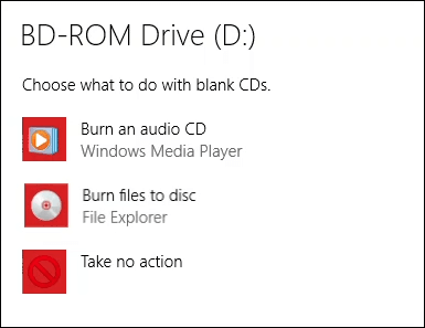 Cara Membakar CD, DVD dan Cakera Blu-ray dalam Windows 11/10