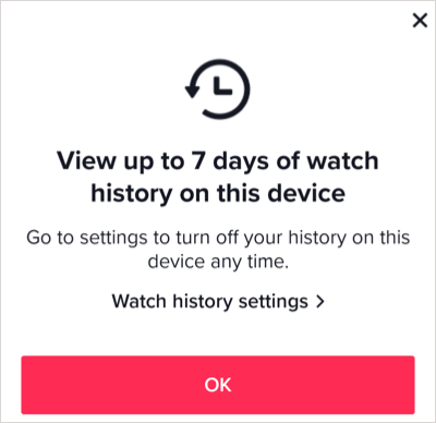 TikTok Watch History: cómo ver los videos que has visto