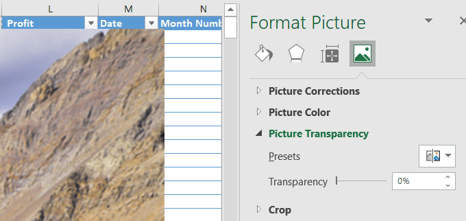 كيفية إضافة وطباعة صور خلفية Excel