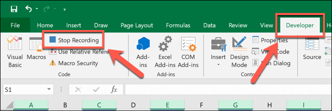 Excelでマクロを記録する方法