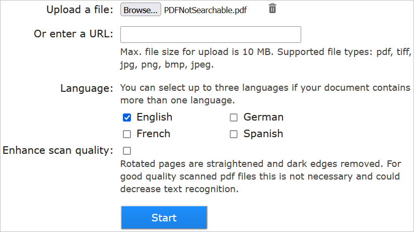 كيفية جعل ملف PDF قابلاً للبحث