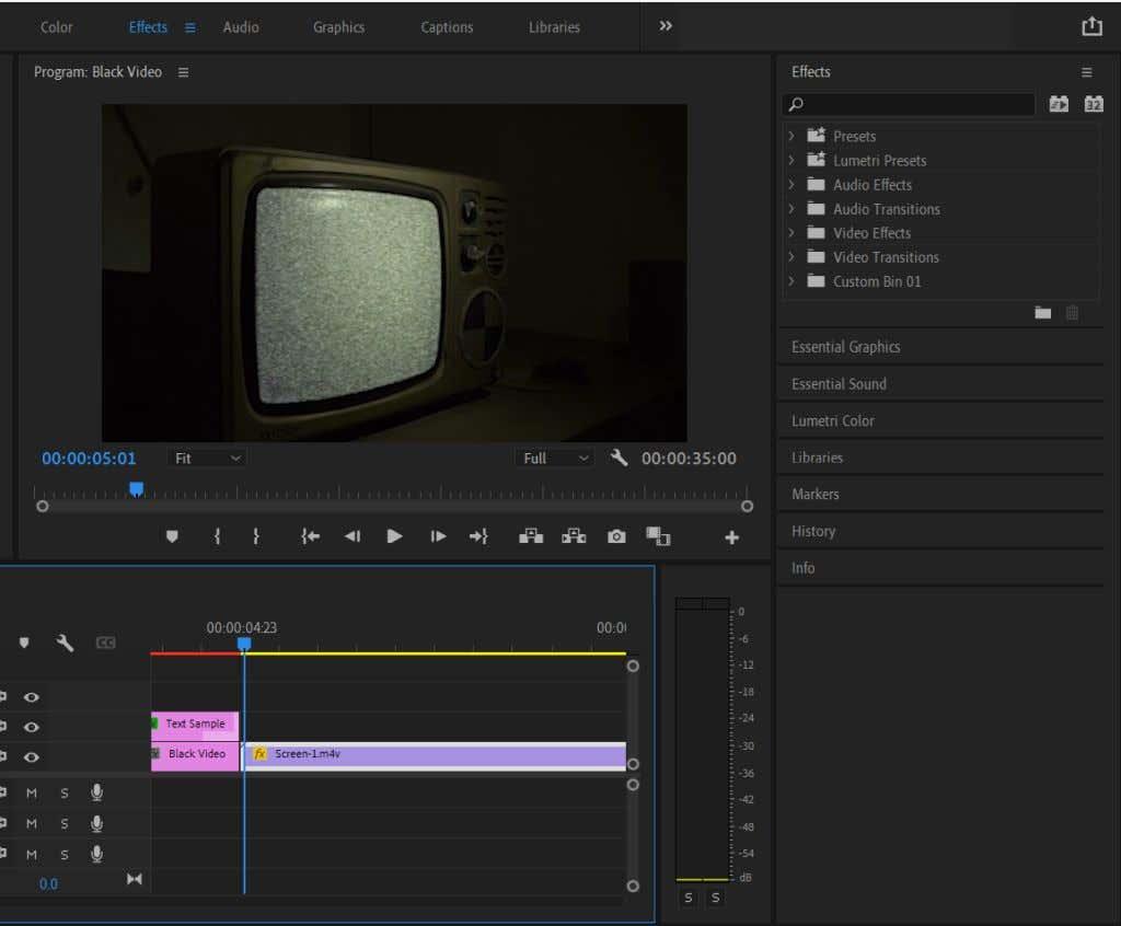 Cum să faci o animație Fade In sau Out în Adobe Premiere Pro