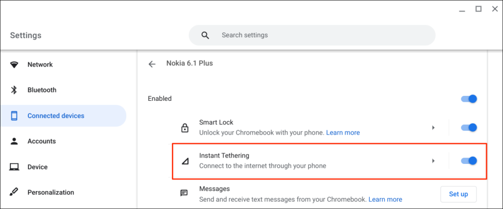 Cum să conectați un telefon la Chromebook folosind Phone Hub