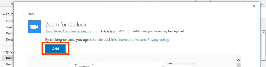 Cum să adăugați Zoom la Microsoft Outlook prin intermediul programului de completare