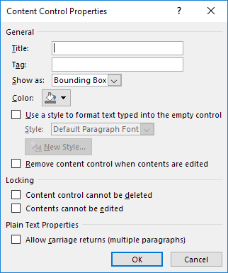 Cómo crear formularios rellenables en Word