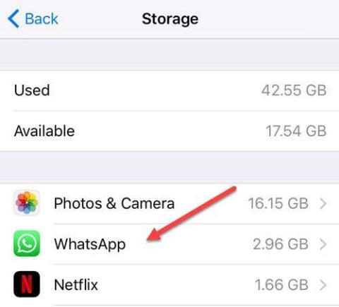 Comment réduire la taille de WhatsApp sur votre iPhone