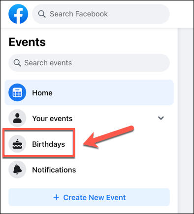 Facebookで誕生日を見つける方法