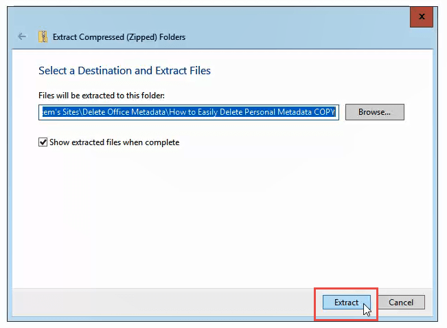 Como excluir completamente metadados pessoais de documentos do Microsoft Office