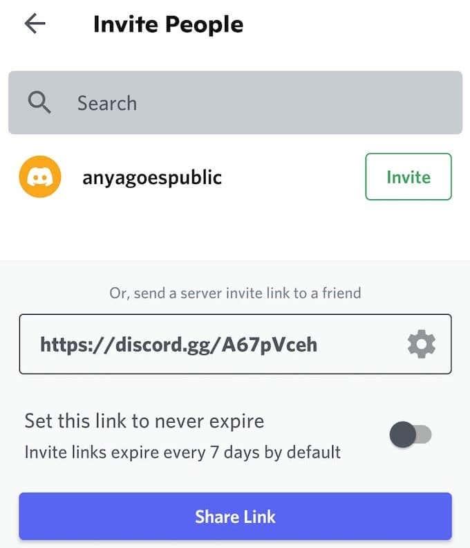 Cómo enviar y personalizar invitaciones en Discord