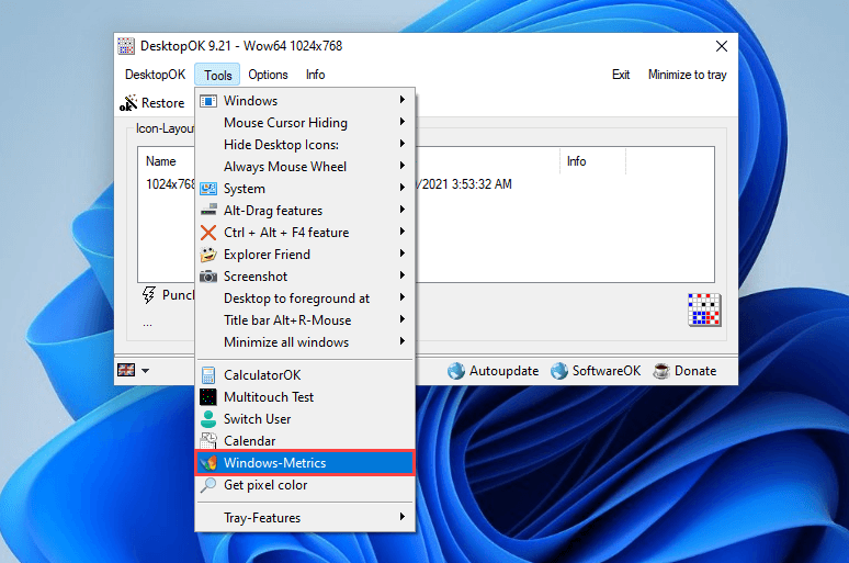 Come modificare la spaziatura delle icone del desktop in Windows 11/10