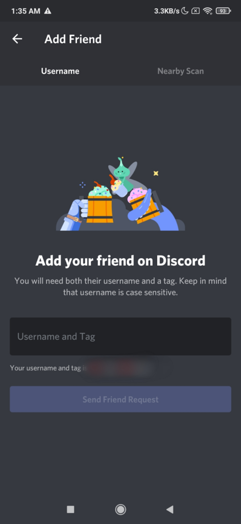 Cara Menambah Rakan di Discord