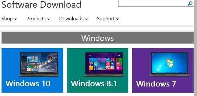 ดาวน์โหลด Windows 10, 8, 7 และติดตั้งจาก USB Flash Drive อย่างถูกกฎหมาย