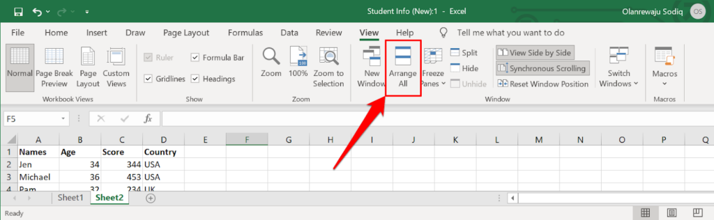 Cara Membandingkan Dua Fail Excel dan Serlahkan Perbezaannya