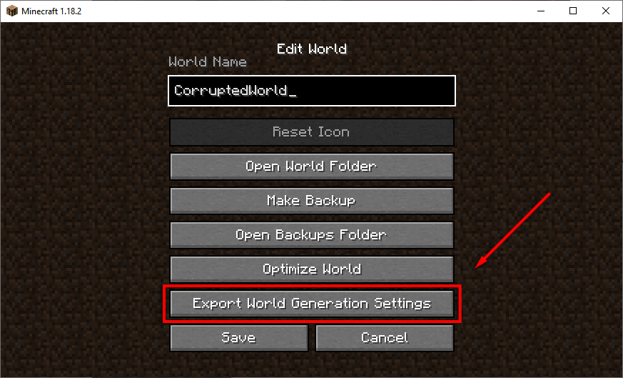 Como consertar um Minecraft World corrompido ou restaurar a partir do backup