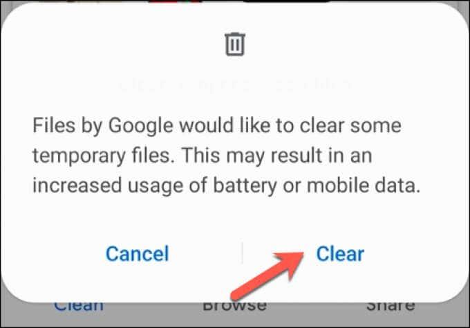 Androidでゴミ箱ファイルを空にする方法