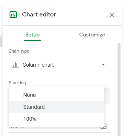 Como fazer um gráfico de barras no Google Sheets