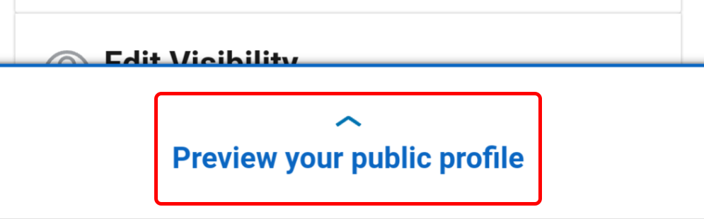 Cum să vă vizualizați profilul LinkedIn ca public