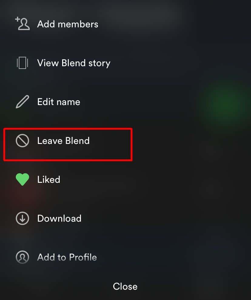 Come creare una playlist di Spotify Blend con un altro utente