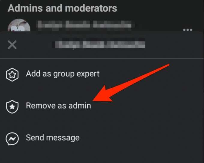 So fügen Sie einen Administrator zu einer Facebook-Gruppe hinzu oder entfernen ihn