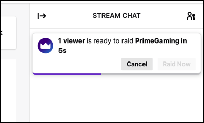 Comment faire un raid sur Twitch