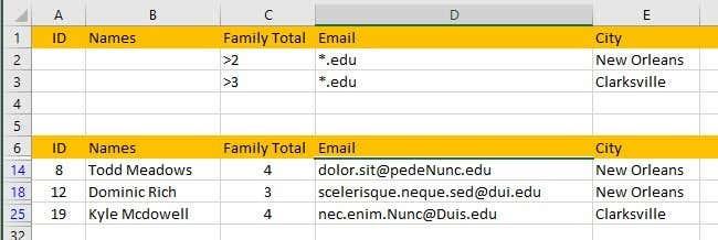 如何在 Excel 中篩選數據