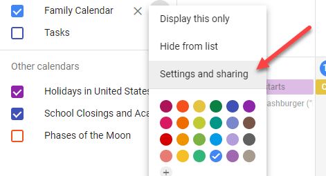 Como compartilhar um Google Agenda