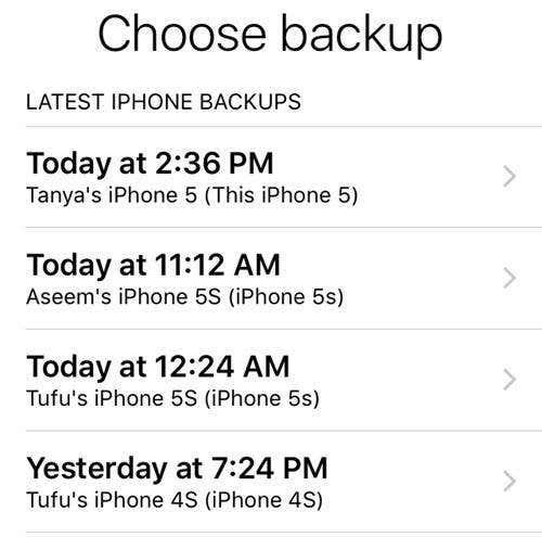 Cum să faceți backup, să resetați sau să restaurați iPhone-ul, iPad-ul sau iPod-ul
