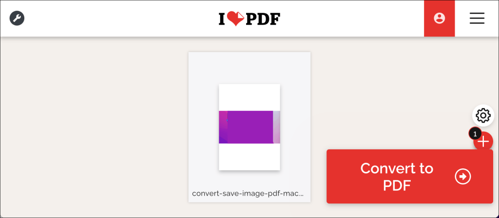 Cómo convertir o guardar una imagen como archivo PDF