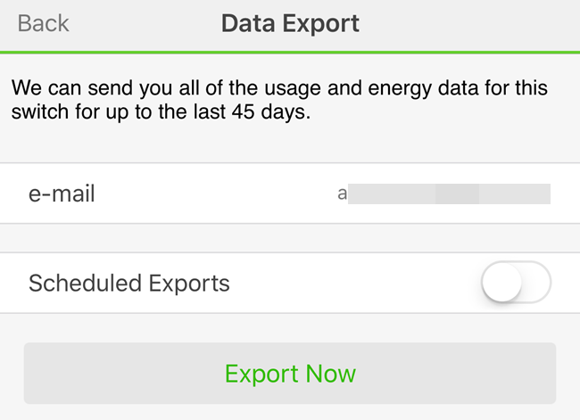 Como exportar dados de uso de energia do WeMo para o Excel