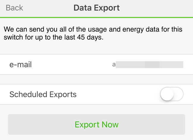 如何將 WeMo 能源使用數據導出到 Excel