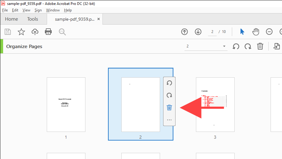 Como excluir páginas individuais de um arquivo PDF