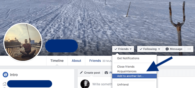 Facebook 사용자 지정 친구 목록을 사용하여 친구를 구성하는 방법
