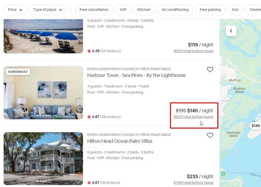 安いAirbnbの宿泊先を見つける方法