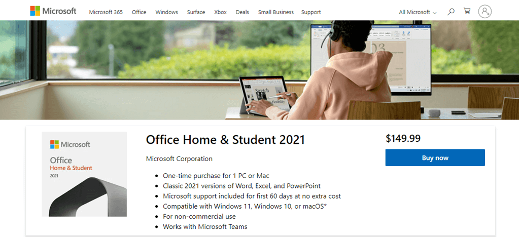 Qual é a versão mais recente do Microsoft Office?