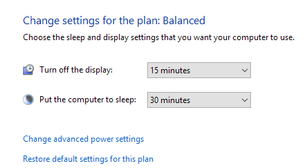 Solucionar problemas do Windows 10 não vai dormir