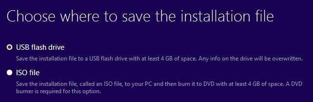 Baixe legalmente o Windows 10, 8, 7 e instale a partir da unidade flash USB