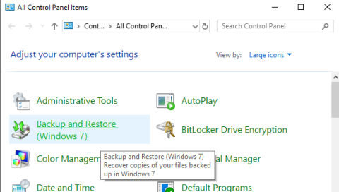 Guia OTT para backups, imagens do sistema e recuperação no Windows 10