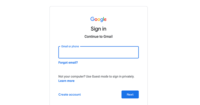 Como corrigir o Gmail quando não está recebendo e-mails